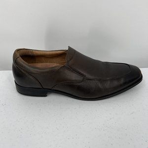 Vionic Sullivan Shoes Men's Loafer Slip On Size 11.5 US Brown Leather
